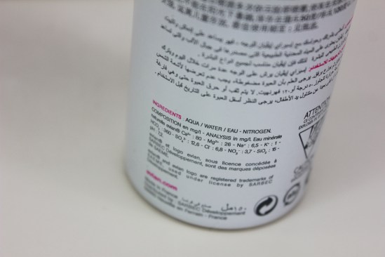 evian facials spray 2