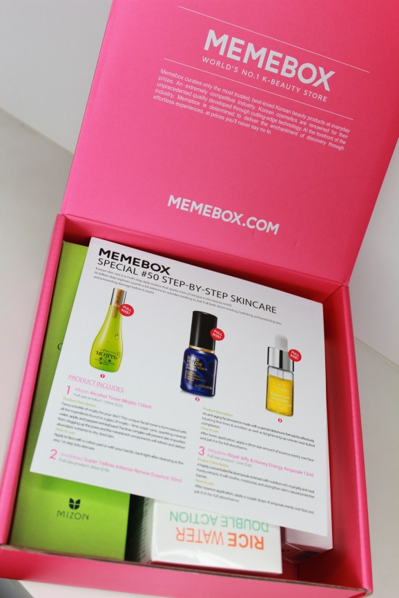 memebox skincare 1