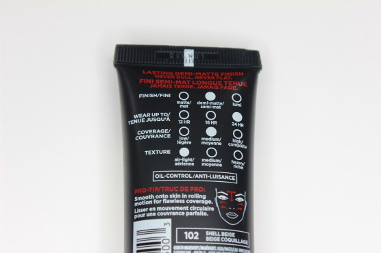 loreal pro matte foundation 2