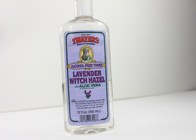 thayers witch hazel toner