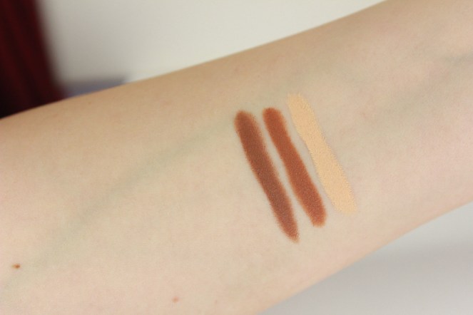 Smashbox Contour Stick Swatches