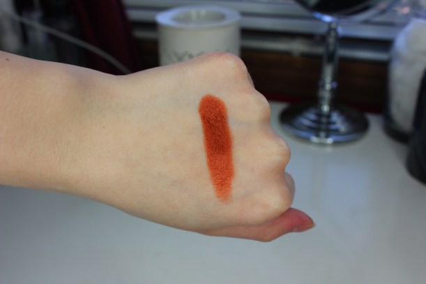 MUG Flame Thrower Foiled Eyeshadow Swatch 1