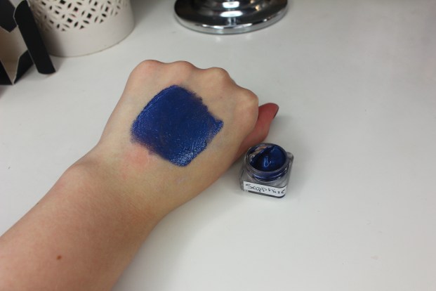 NIA Cosmetics - Sapphire Swatch 1