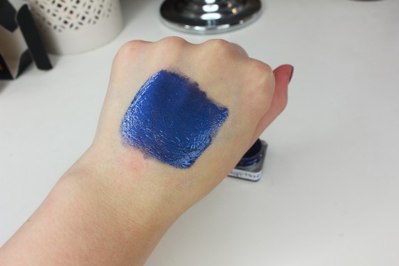 NIA Cosmetics - Sapphire Swatch 2
