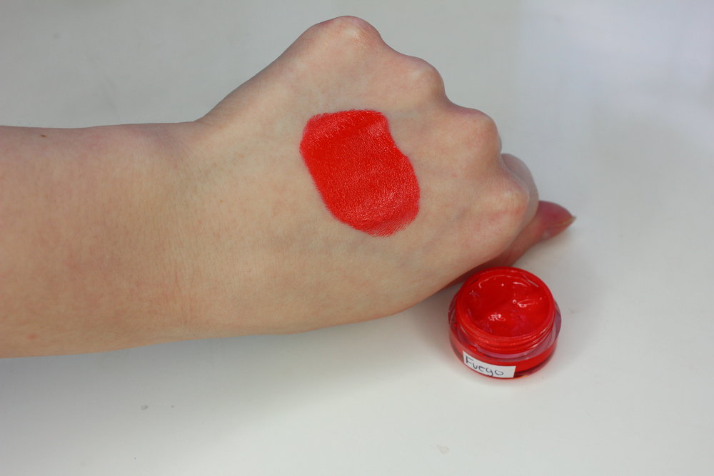 NIA Cosmetics - Fuego Swatch 2