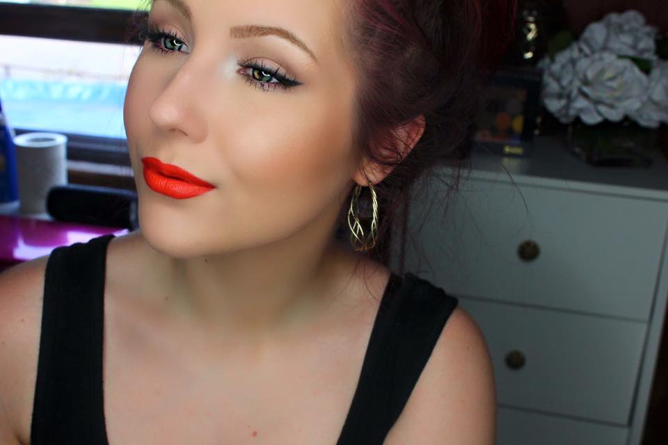 NIA Cosmtics _ Fuego Lip Swatch 1