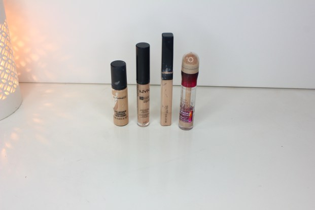 heat-proof, sweat-proof makeup - concealers
