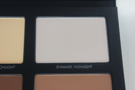 Lorac Pro Contour Palette - Shimmer Highlight Swatch 1