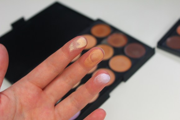Coastal Scents Concealer Palette swatches