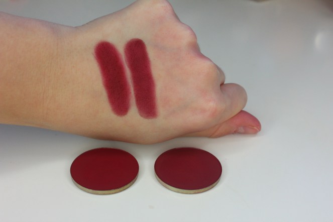 Makeup Forever MUFE Artist eyeshadows M844 and M846