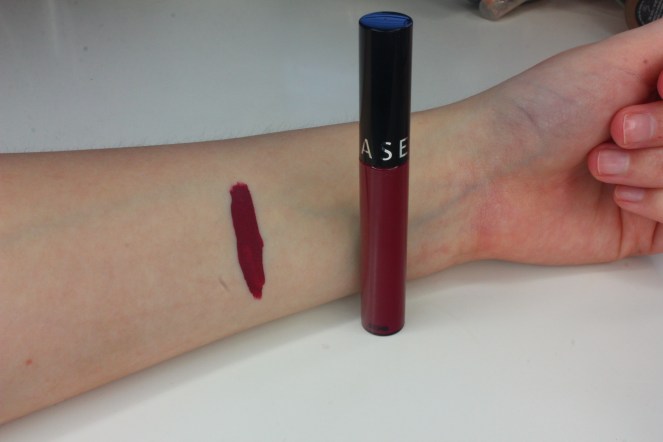Sephora Lip Cream Stain Blackberry Sorbet swatch review