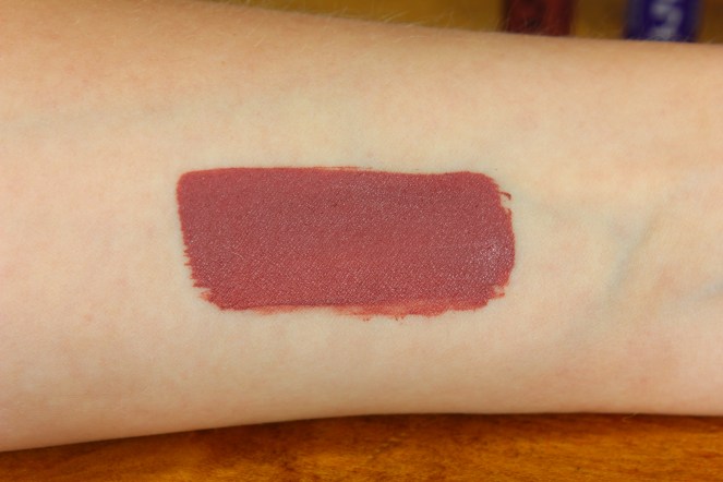 NYX Cosmetics Liquid Suede lipstick in Soft Spoken